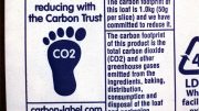 Carbon footprint label Science Photo Library, NTB scanpix