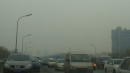 Beijing traffic and pollution (China). Photo credit: The Erica Chang