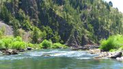 Biobío River in the region of Lonquimay, Chile. Photo credit: Hermessolar (Wikimedia)