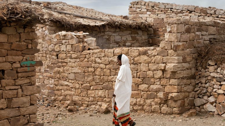 Tigray village, Ethiopia, 2017. Photo credit: Rod Waddington (Wikimedia)