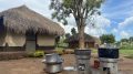 Clean cooking is a challenge specially in Refugee settlements where fuel access is very limited. By using an Improved Cook Stove (ICS) such as the Berkeley Darfur Stove (BDS), women reduce smoke inhalation by 77% and fuel consumption by 60%. Photo credit: Laura Toledano (Wikimedia)