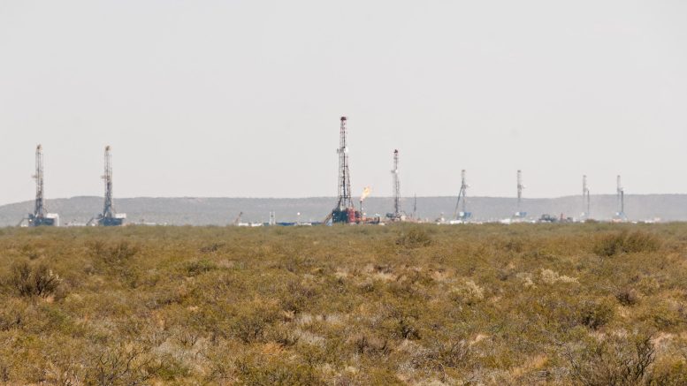 YPF's oil wells in Añelo, Argentina. Photo credit: Emiliano Ortiz